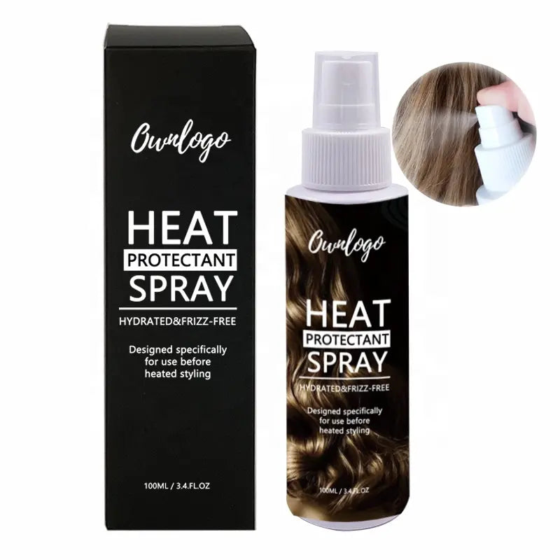 Anti Frizz Hair Styling Protector Thermal & Heat Protectant Spray for Hair Heating protection